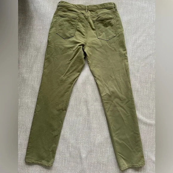 Banana Republic Men’s Tall 34/34 Traveler Slim Pants Green - Picture 2 of 10